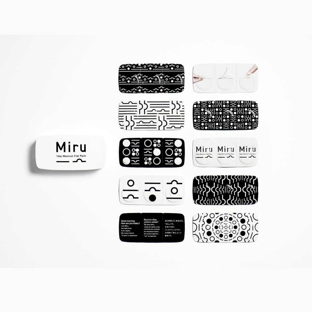 1 Day Miru Flat Pack - Menicon - lenscottage