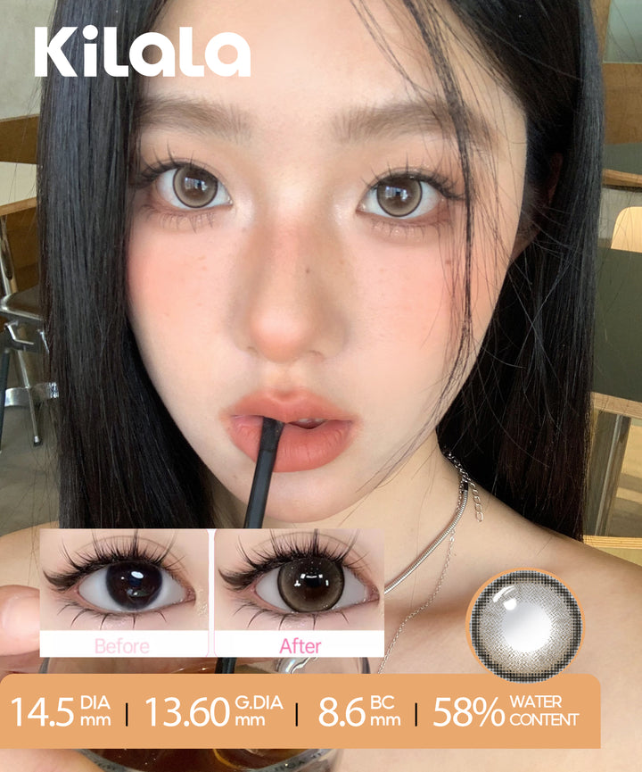 Kilala Dailies Actress Brown (10pcs) (Buy 3 Get 1 FREE or Buy 5 Get 5 FREE) - lenscottage