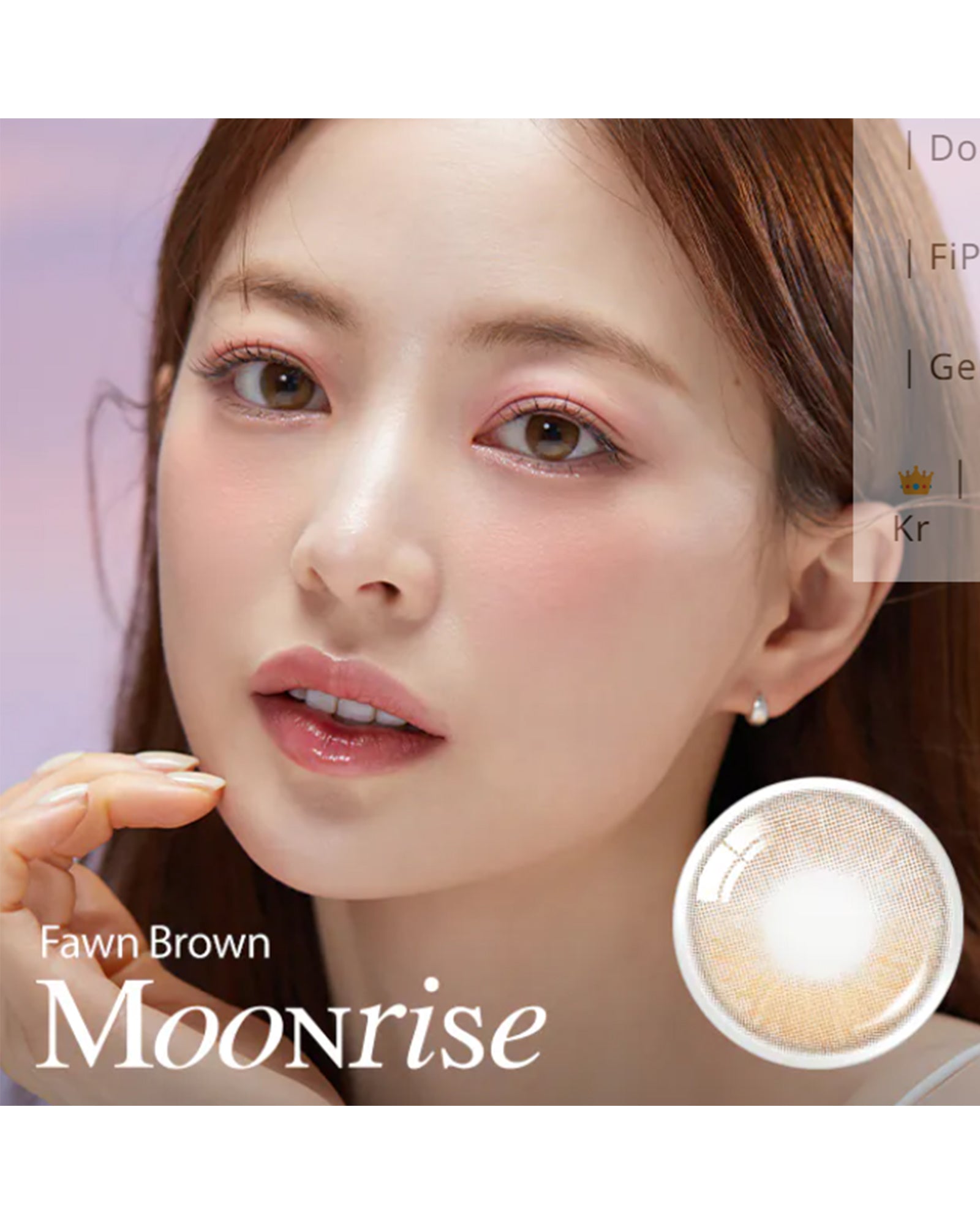 OLENS Moonrise Fawn Brown (1 Month, 2 lens/box) - OLENS - lenscottage