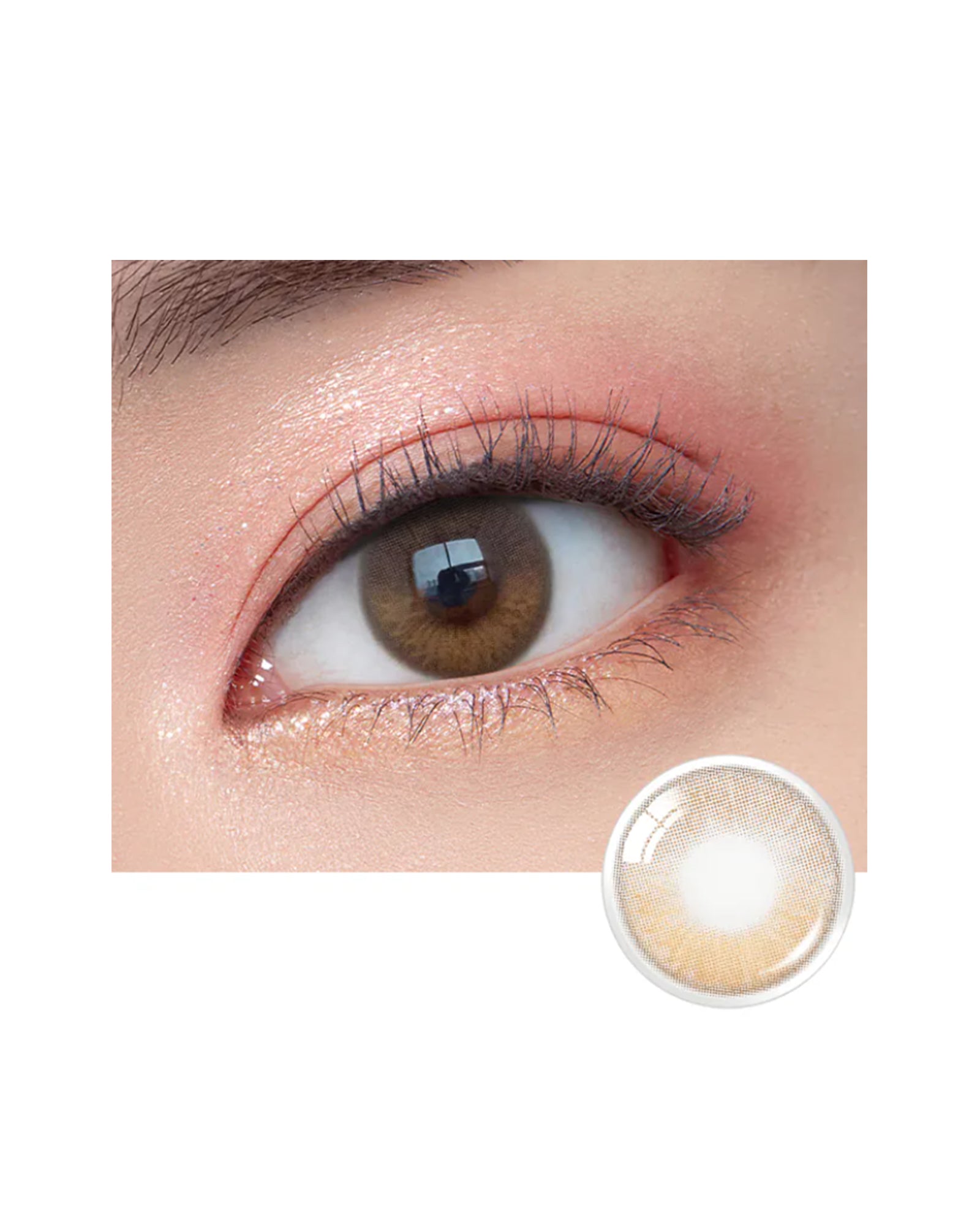 OLENS Moonrise Fawn Brown (1 Month, 2 lens/box) - OLENS - lenscottage