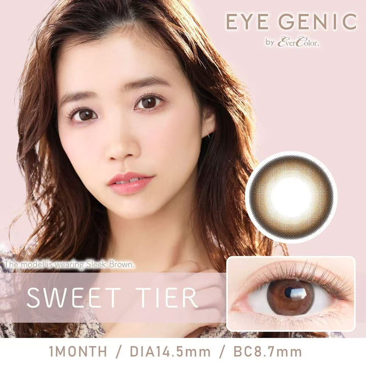 Eye Genic 1 Month by EverColor (1 MONTH, 2 LENS/SET) BUY 1 GET 3 FREE - lenscottage