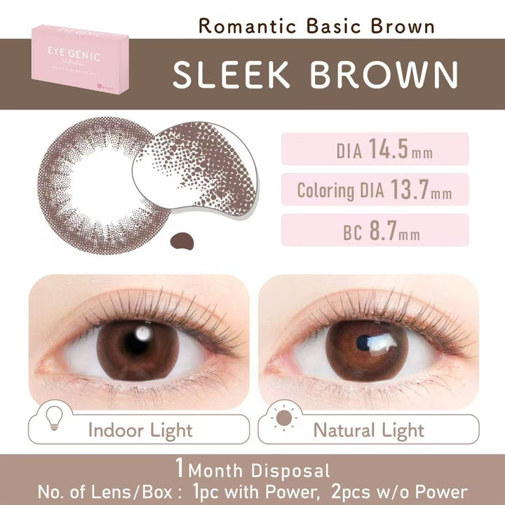 Eye Genic 1 Month by EverColor (1 MONTH, 2 LENS/SET) BUY 1 GET 3 FREE - lenscottage