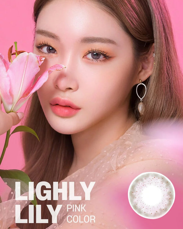 LENSTOWN Lighly Lily Pink (1 Day, 20 lens/box) - LENSTOWN - lenscottage