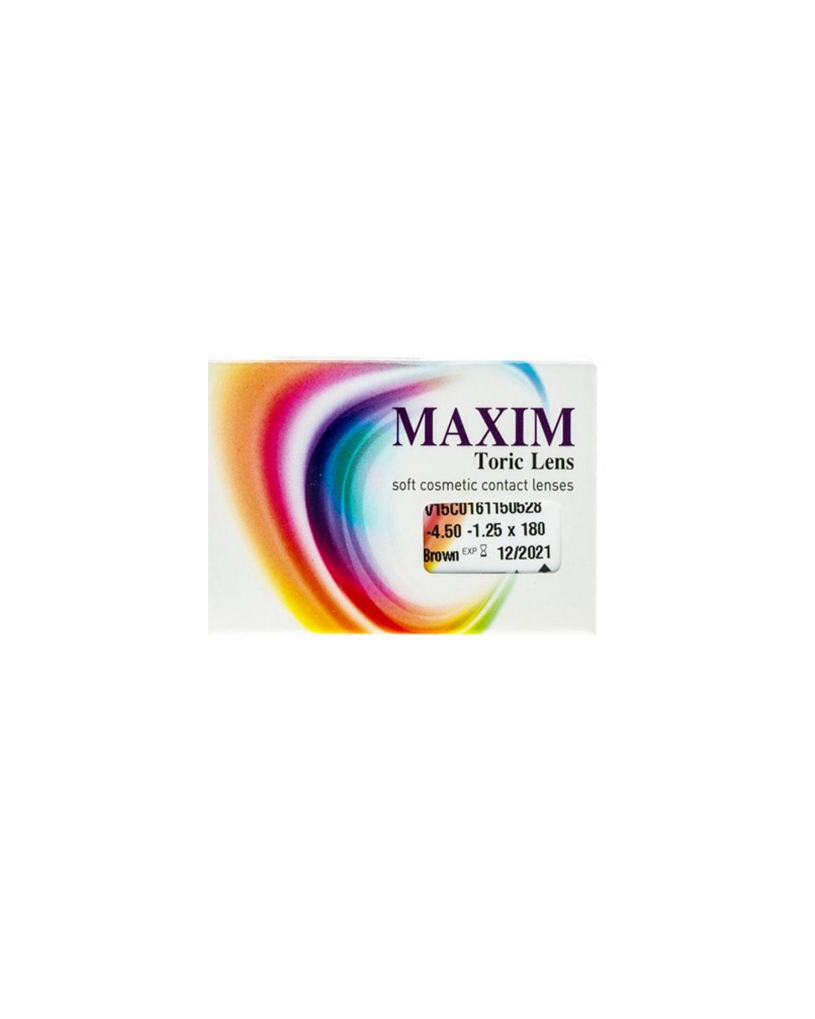 Maxim Colour Toric with Astigmatism Correction (Bimonthly) - Maxim - lenscottage