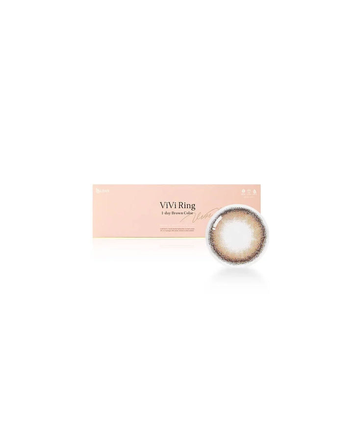 OLENS ViVi Ring Brown (1 Day, 20 lens/box) - OLENS - lenscottage